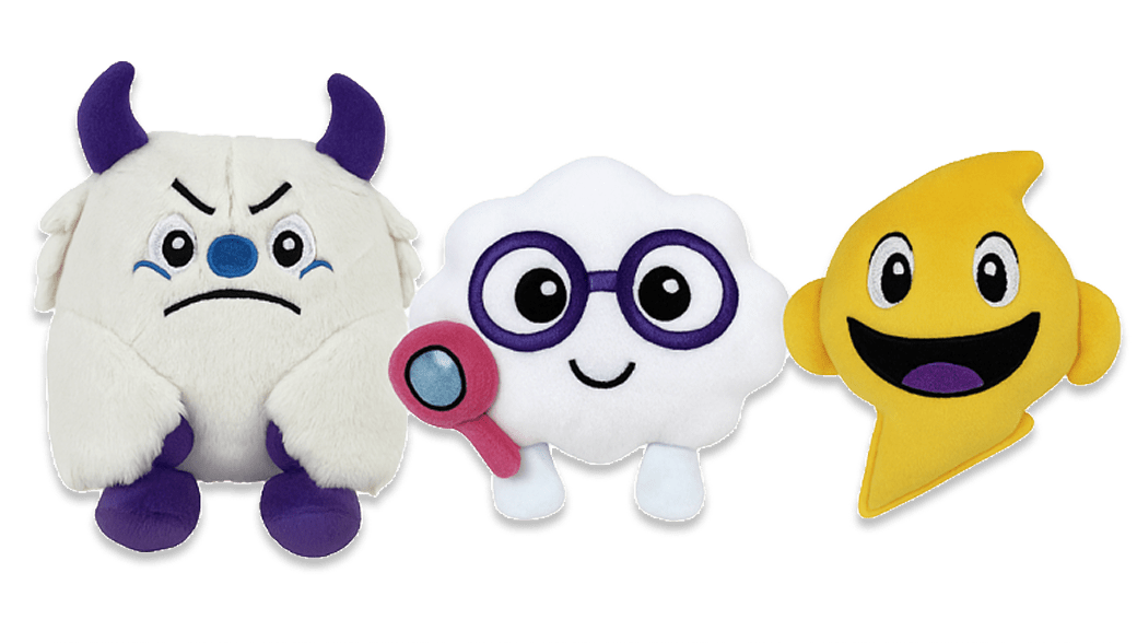 Cloudverse crew plushies